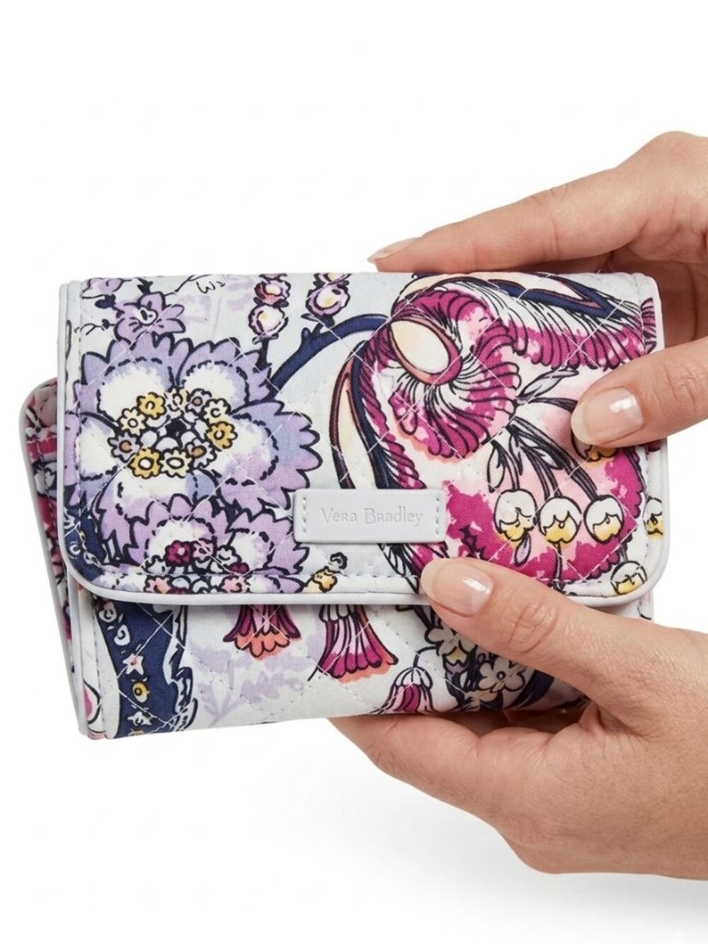Vera Bradley RFID Riley Compact Wallet